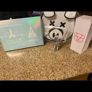 Shane Dawson Black and White Pig Backpack plus